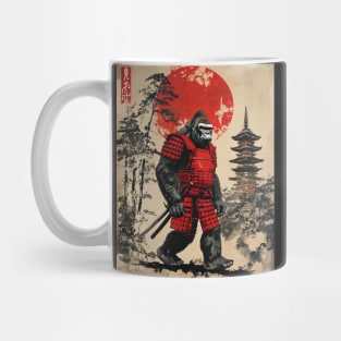 Samurai Gorilla: Red Sun Sentinel Mug
